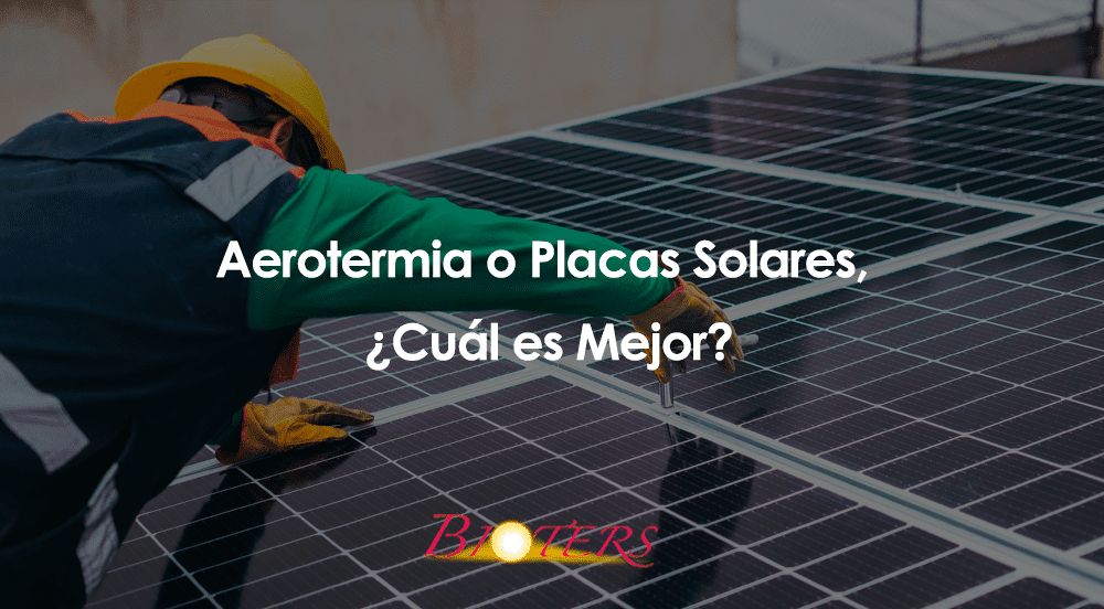 aerotermia o placas solares